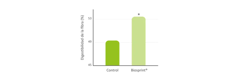 Fig. 4: Digestibilidad de la FDN (fibra detergente neutra)